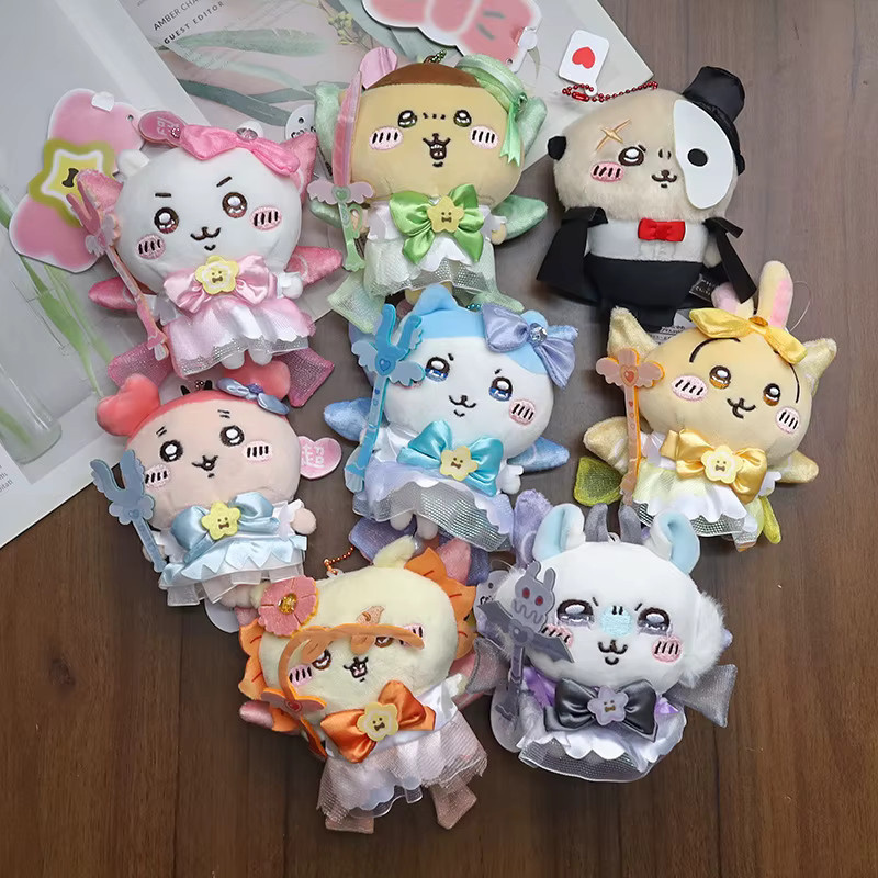 Chiikawa Momonga Puppe Erste Generation, Plüschpuppe, Schulranzenanhänger - Bild 1