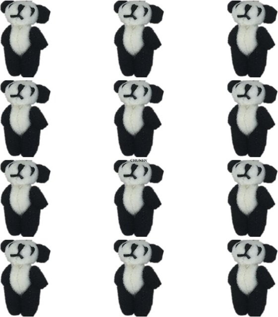 Yiran toy Pandabär Plüschtier, 12-teiliges Set, ab 12 Jahre - Bild 1