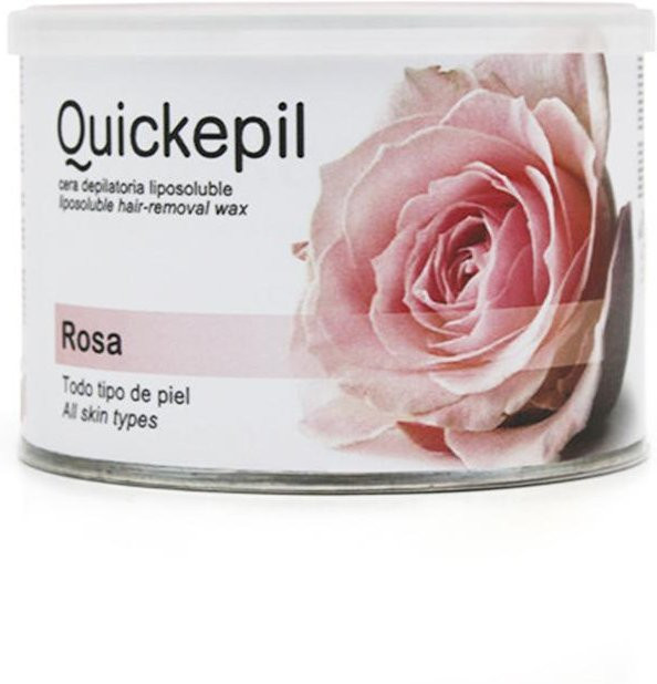 Quickepil Wachs zur Haarentfernung, Rosenöl, 400 ml - Bild 1