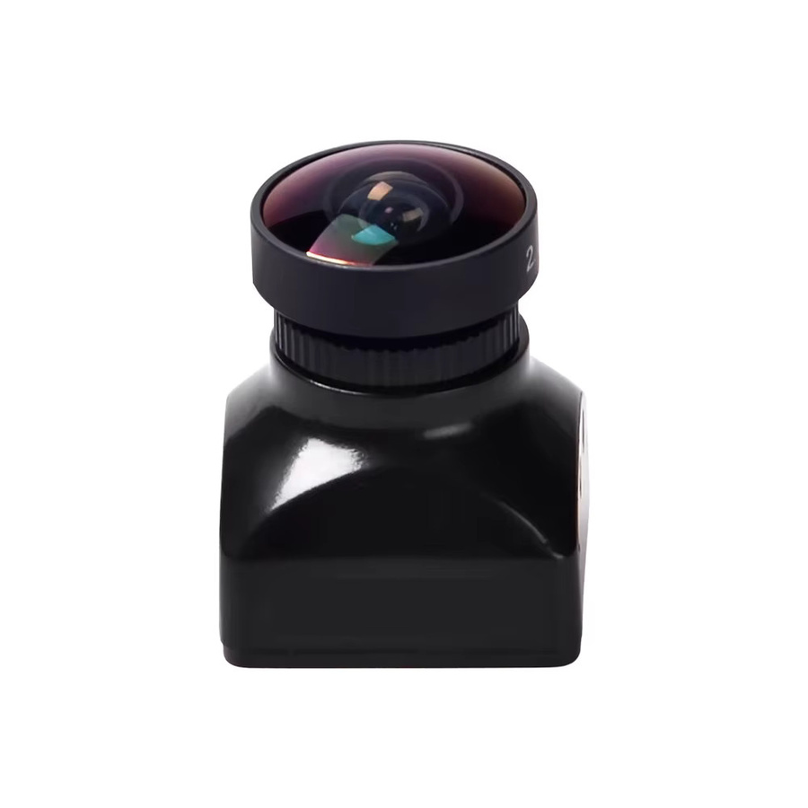 Foxeer Razer Mini HD 5MP FPV Kamera mit 2,1mm M12 Objektiv, 1200TVL, NTSC/PAL umschaltbar, 4ms Latenz, Schwarz, 22 x 22 mm - Bild 2