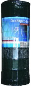 Hadra Punktgeschweißtes Gitter grün verzinkt 2,5 mm x 1200 mm, 25 m - Bild 1