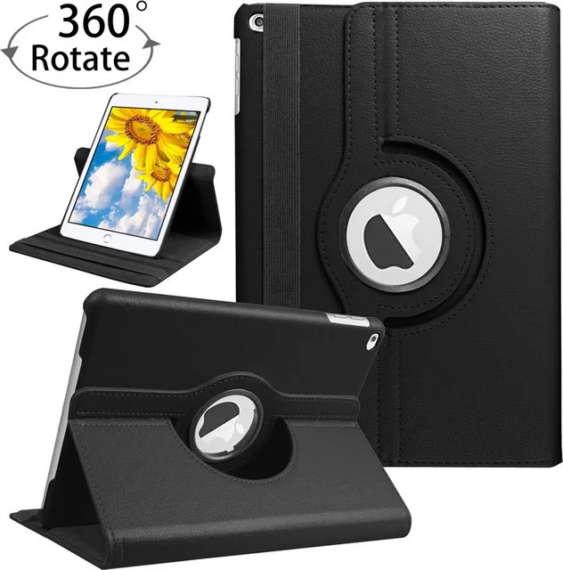 WeFor Smart Schutzhülle für iPad Pro 12.9 (2015-2022) mit 360 Grad Rotation und Sleep-Wake-Funktion in Pink oder Black - Bild 1
