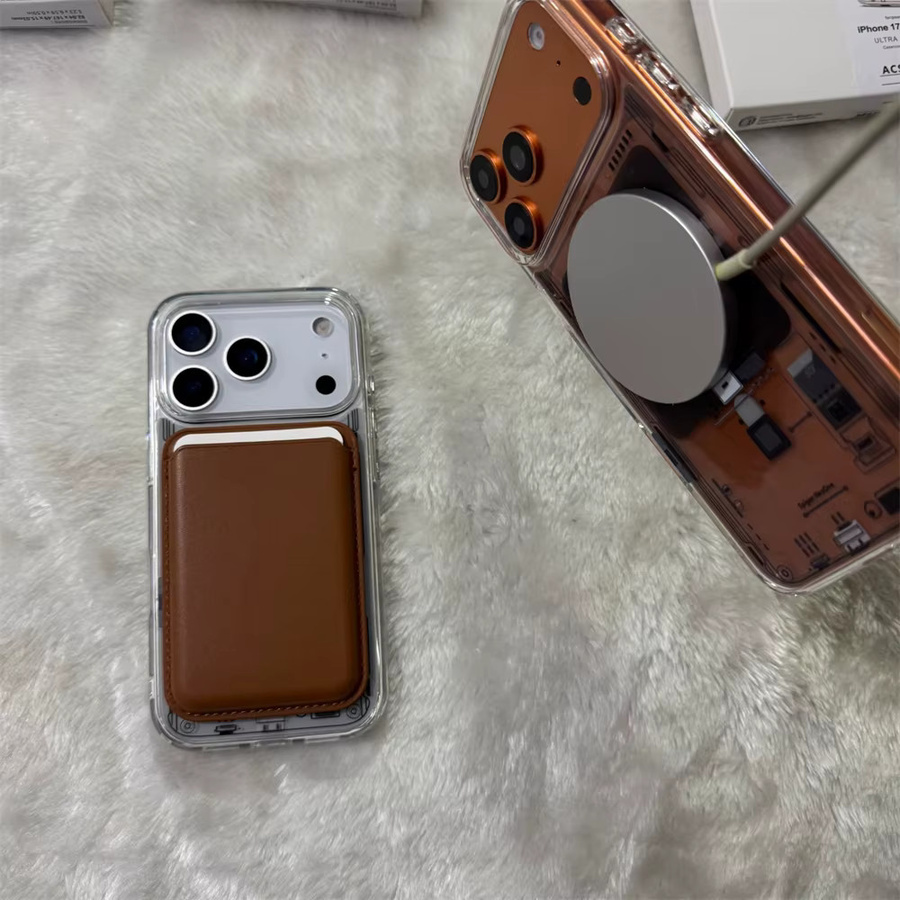 Spigen Ultra Hybrid MagFit Magnetische Handyhülle für iPhone 17 Air 16 15 14 13 Pro Max Plus, Transparent, MagSafe Kompatibel - Bild 1
