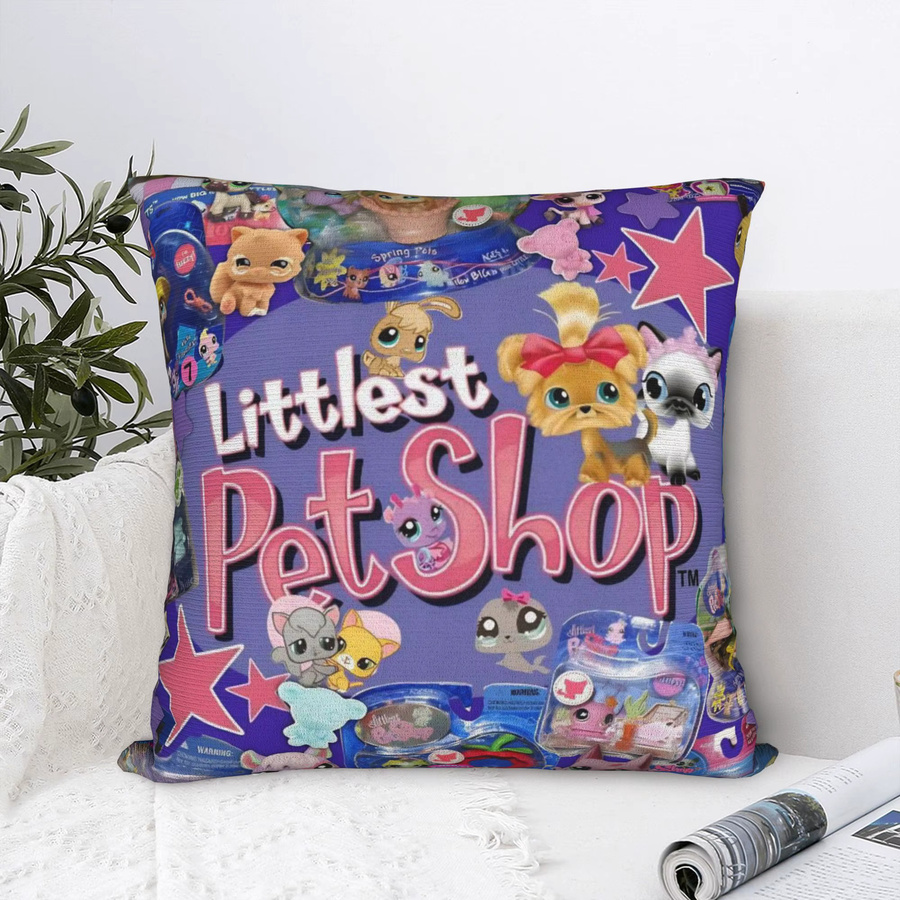 Littlest Pet Shop Kissenbezug in Weiß für dein Wohnzimmer - Bild 4