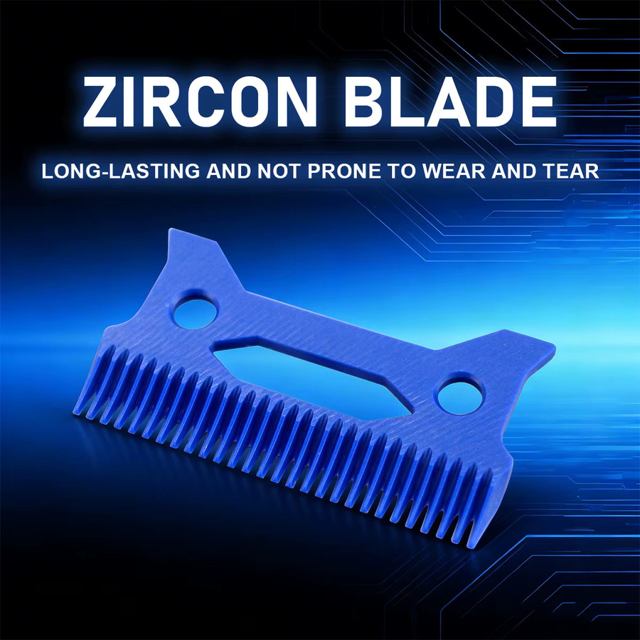ROSYOUS Clipper-Ersatzklinge CRUNCH Zirkon, Lange Zähne, Bewegliche Klinge - Bild 2