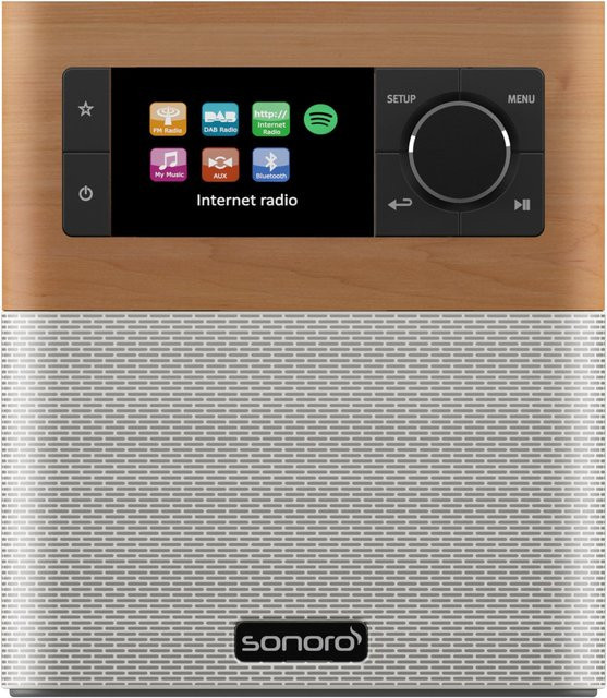 Sonoro Stream Internetradio Ahorn/Weiß SO-4100-101-MW - Bild 1