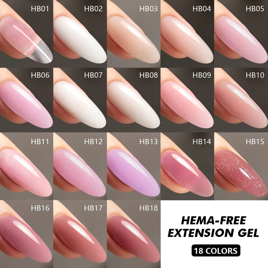 Chunshu Builder Nagelgel, 15 ml, Glänzend, Hema-frei - Bild 4