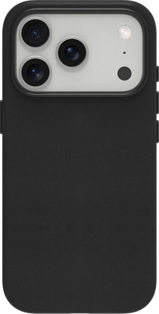 BlueBuilt MagSafe Leder Backcover für Apple iPhone 18 Pro in Schwarz - Bild 1