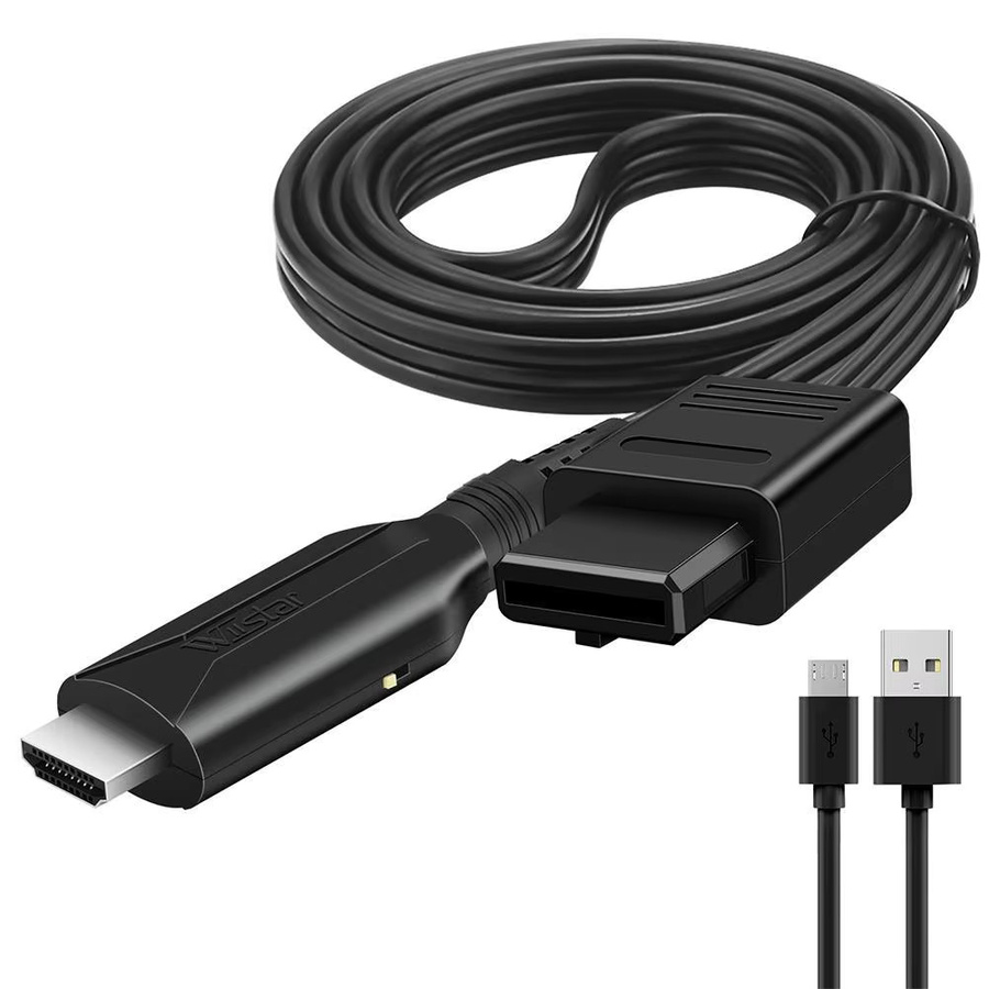 Nintendo 64 zu HDMI Konverter HD Link Kabel in Schwarz für Nintendo 64, Game Cube, SNES und SFC - Bild 4