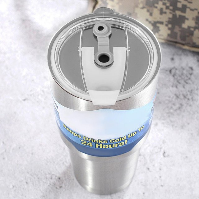 Auslaufsichere Ersatz-Becherdeckel für 20 Unzen Kaffeetassen, transparent - Bild 1