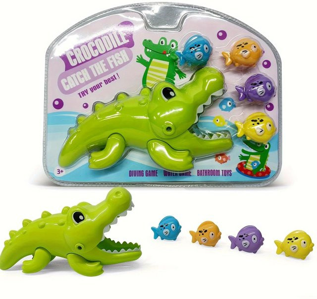 Binchi Outdoor Product Krokodil-Wasserspielplatz, Badespielzeug, ab 0 Jahre - Bild 1