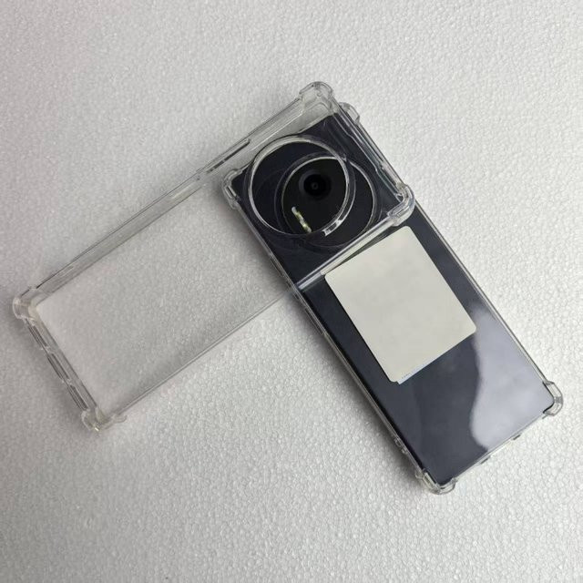 Stoßfeste TPU Silikon Schutzhülle für Xiaomi Qin F25 in Transparent - Bild 1