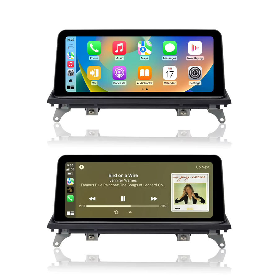 DMDNAVI Android Autoradio mit 10,25 Zoll Display für BMW X5 E70 und X6 E71 (2007-2010), 64GB, 8G RAM, kabelloses CarPlay und Android Auto, 4G WiFi und GPS, Schwarz - Bild 4