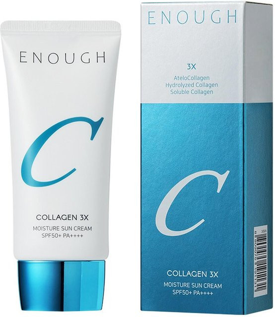 ENOUGH Kollagen 3X Feuchtigkeits-Sonnencreme LSF 50+, 50 g, Gesicht - Bild 1