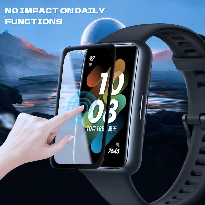CAOWTAN Displayschutzfolie für Samsung Galaxy Fit 3, Silikon, transparent, Unisex - Bild 4