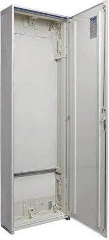 Hager Verteilungsschrank aus Stahl in Reinweiß (RAL 9010), B/T/H: 55,0 x 20,5 x 170,0 cm - Bild 1