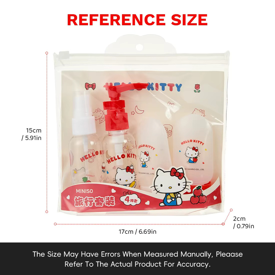 Hello Kitty Reiseflaschen-Set, 4-teilig, Damen - Bild 2