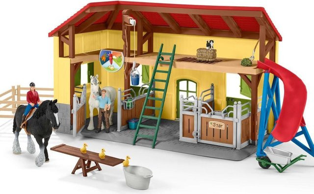 Schleich Horse Stable, Bauernhof, Mehrfarbig, ab 3 Jahre - Bild 1