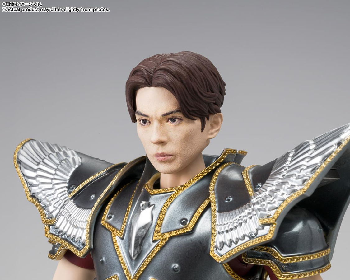 TAMASHII NATIONS Saint Seiya Myth Cloth EX Pegasus Seiya Bewegliche Anime Figur aus PVC, ABS und Diecast, Höhe: 17 cm - Bild 2