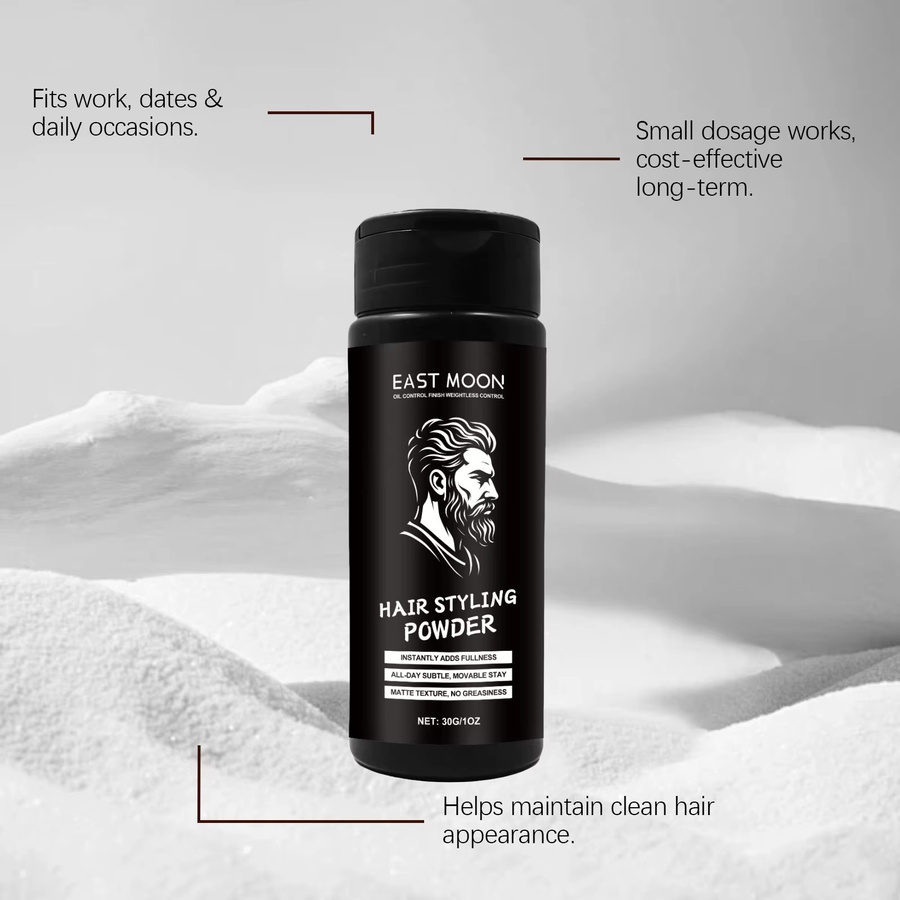 East moon Haarstyling-Puder, Unisex, für fettiges Haar - Bild 3