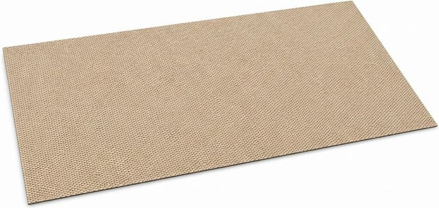 Floordirekt Schmutzfangmatte Hong Kong PRO aus Polypropylen mit TPE-Rücken, Beige, B: 120 cm, T: 500 cm - Bild 1