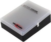 Ansmann Batteriebox 48 für AAA, AA und 9V Block, Schwarz/Transparent, B/T/H: 173 x 138 x 63 mm - Bild 2