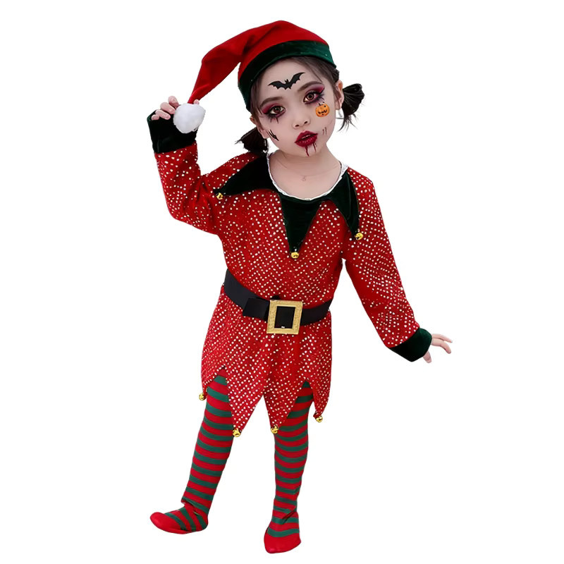 TONGTONGMI Mädchen Cosplay Kleid Weihnachtskostüm, Fantasy, Set / Bundle - Bild 2