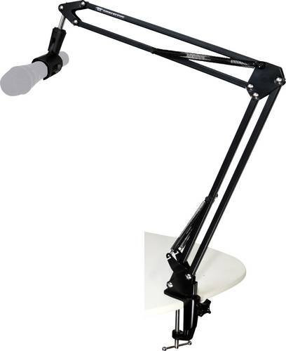 Tie Studio Flexibles Mikrofon-Tischstativ in Schwarz mit 3/8 und 5/8 Zoll Außengewinde - Bild 1