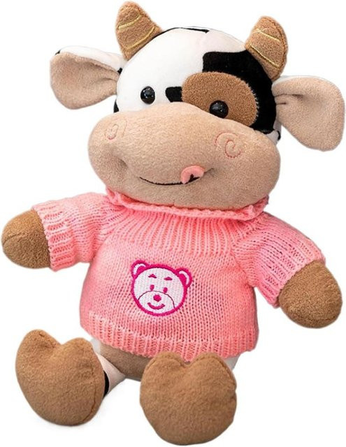 Binchi Fitness Kawaii Milch Kuh Plüschtier, Rinderpuppe, ab 14 Jahren - Bild 1