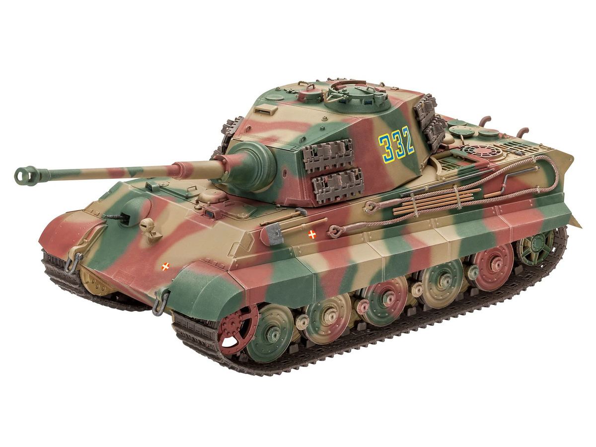 Revell Tiger II Ausf.B (Henschel Turret) Panzer Grau - Bild 2