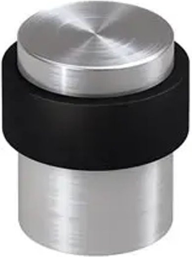 Basi Boden-Türstopper TS 23 aus Edelstahl in Silber, B/T/H: 37,0 x 30,0 x 40,0 cm - Bild 1