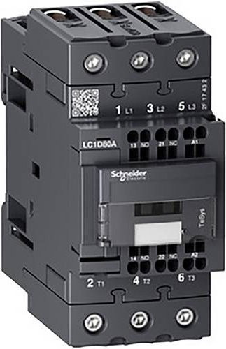 Schneider Electric LC1D80A3B7 Leistungsschütz in Schwarz - Bild 1
