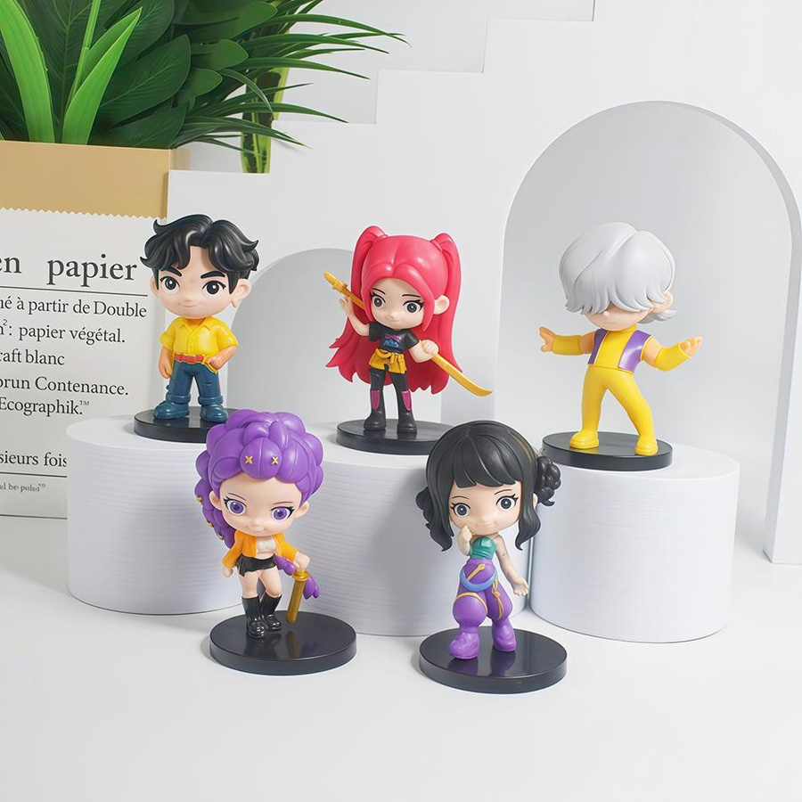 Fashnics Kpop Dämonenjäger Actionfigur 6-teiliges Set - Bild 2