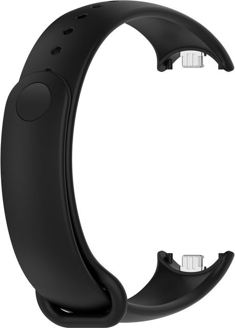 MY-CASE Uhrenarmband Silikon, Schwarz, Unisex - Bild 1