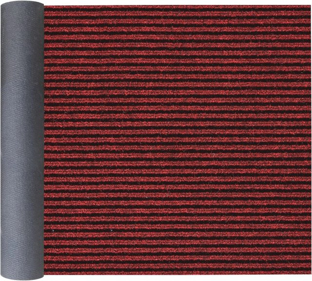 Primaflor Schmutzfangläufer Gin Rot aus Polypropylen mit rutschfester Unterseite B: 850 cm, T: 80 cm - Bild 1
