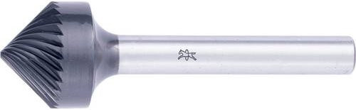 PFERD Frässtift KSK 1608/6 Z3 HC RS aus Wolframkarbid in Grau, Arbeitslänge: 8 mm, Schaftdurchmesser: 6 mm, Durchmesser: 16 mm, Gesamtlänge: 53 mm - Bild 1