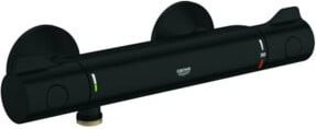 Grohe Grohtherm 800 Brause-Thermostat für die Wandmontage, Matt Black - Bild 1