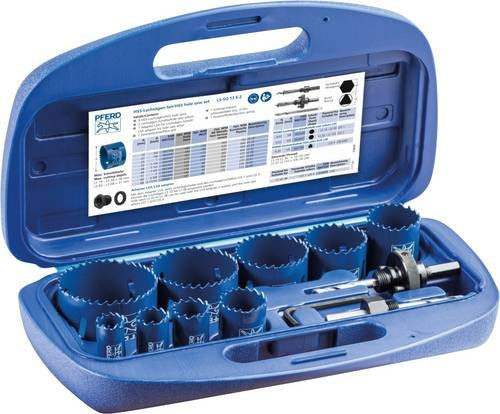 PFERD Bi-Metall Lochsägen Set Co8/M42 in Blau, 14-teilig - Bild 2