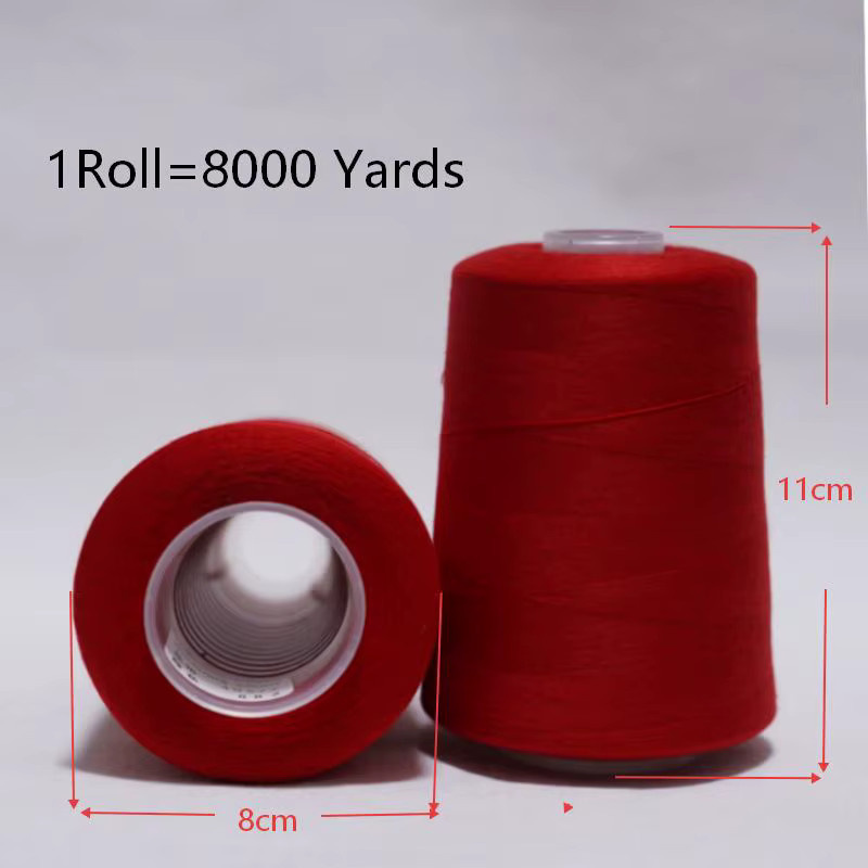 Polyester Nähgarn 402 Set in verschiedenen Farben mit Nadeleinfädler für Flachnähen, Overlock und Stickerei - Bild 1
