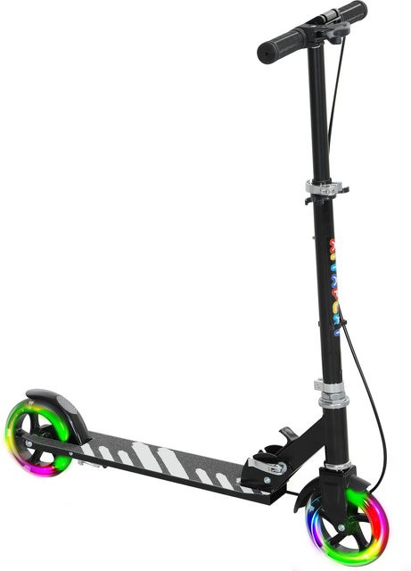 AIYAPLAY Roller Kinder Scooter, mit Leuchtenden Rädern, ab 3 Jahre - Bild 1