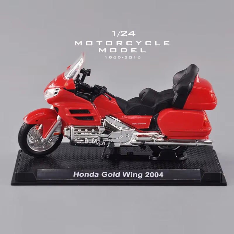 WELLY Honda Motorrad-Modell, Maßstab 1:24, Metall - Bild 2