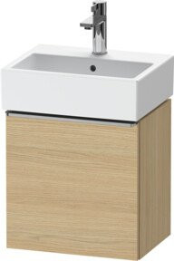 Duravit Waschtischunterschrank D-Neo in Beige, Wandmontage, 1 Tür, B/T/H: 43,4 x 32,2 x 44 cm - Bild 1