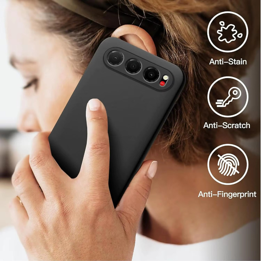 Schwarze matte TPU-Kameraschutz-Telefonhülle für dein ZTE nubia Air Z2468N - Bild 4