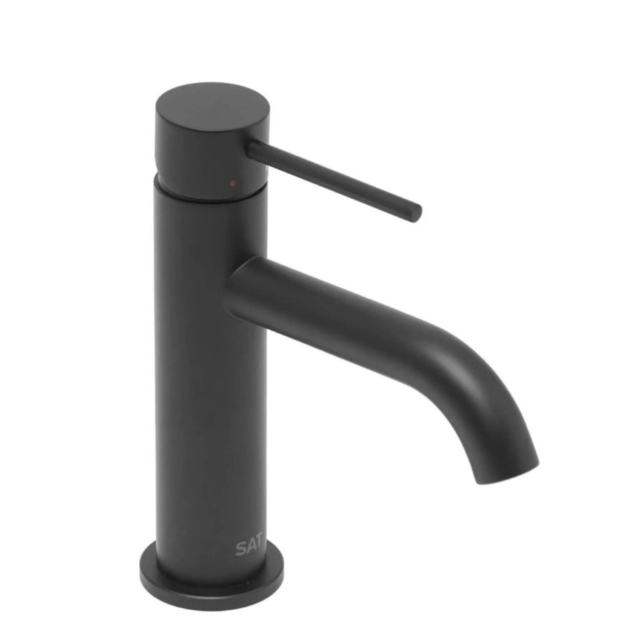 Swiss Aqua Technologies Waschtischarmatur Einhebelmischer aus Edelstahl in Schwarz Matt - Bild 2