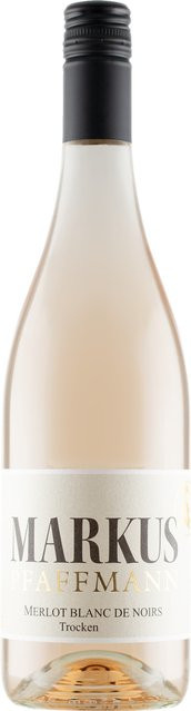Karl Pfaffmann Blanc de Noirs Merlot, trocken, Weißwein, 0,75 l - Bild 1