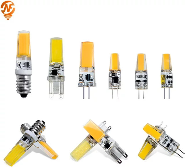 E14 LED Glühbirne White 3W für Anhänger, Kronleuchter und Hausbeleuchtung (AC/DC 12V 220V) - Bild 1