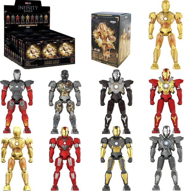 YUANYE Avengers Iron Man MK17 MK18 MK19 MK20 MK21 EX MK22 MK23 MK24, Bausatz, Actionfigur - Bild 1