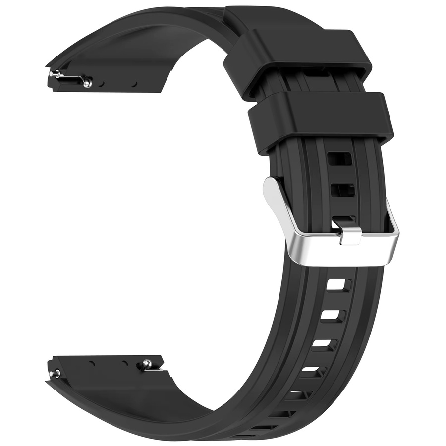 Huawei Uhrenarmband Silikon, Schwarz, Huawei Watch GT6 Pro 46 mm, Unisex - Bild 3