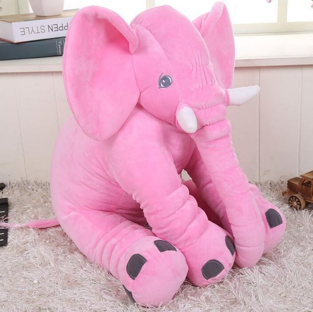 Yiran toy Elefant Plüschkissen, Rosa / Pink, ab 14 Jahre - Bild 1