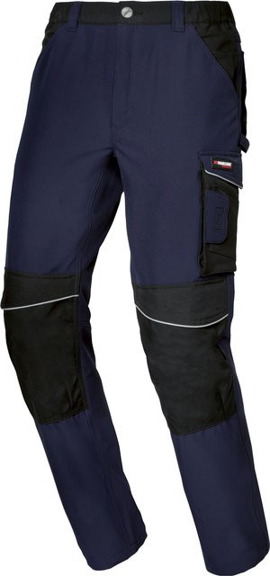 PARKSIDE PERFORMANCE Herren Arbeitsbundhose in Dunkelblau mit reflektierenden Elementen - Bild 1